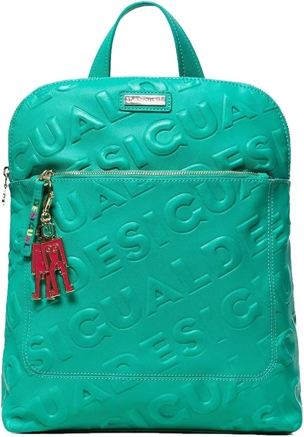 Desigual Colorama Nanaimo Damen Rucksack Grün PU Leder