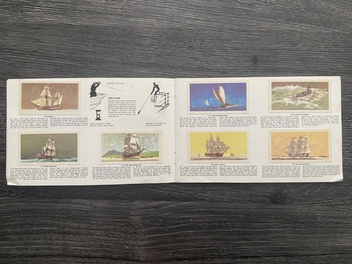 Brooke Bond Tea Cards 'The Saga of Ships' Full Set Of 50 In Official Album 1970 - Picture 5 of 11