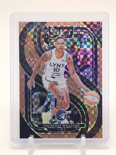 Courtney Williams 2025 Panini Select Courtney Williams