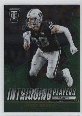 2024 Totally Certified Intriguing Players Mirror Neon Green Maxx Crosby 19c4
