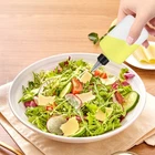 4PCS 120ML HDPE Cooking Oil Bottles Leak Proof Condiment Dispenser Container