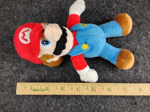 Nintendo MARIO PLUSH Doll 8" Super Mario Brothers Stuffed Doll - Picture 4 of 4