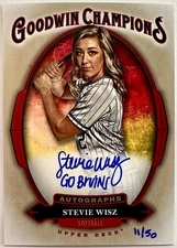 2020 Goodwin Champions “Inscribed Auto” (Stevie Wisz - UCLA Softball #A-SW) /50