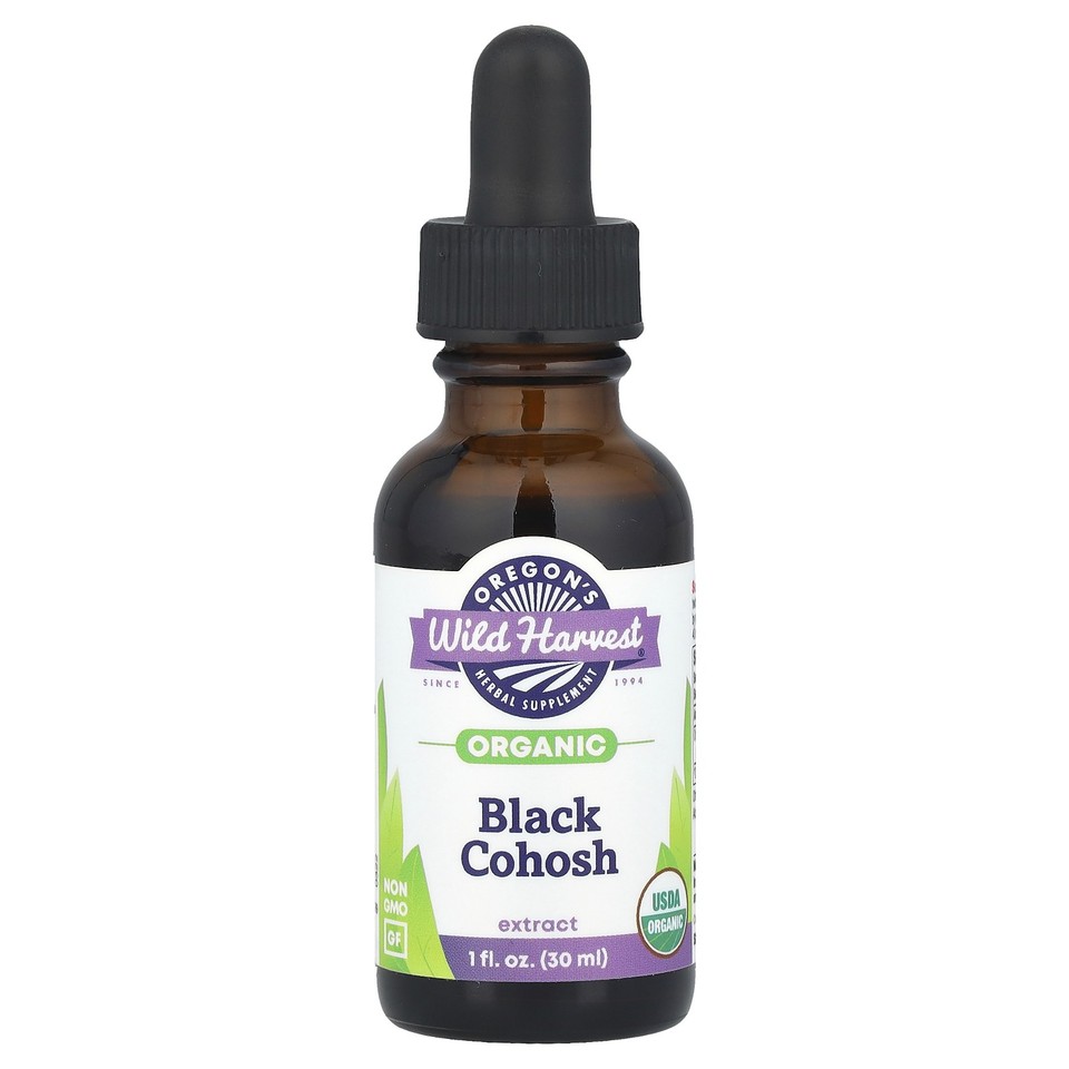 Organic Black Cohosh Extract, 1 fl oz (30 ml)