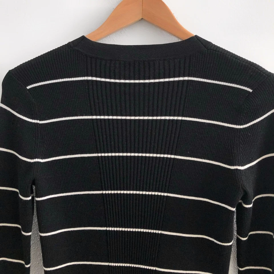 Suéter a Rayas ATHLETA Bayside Mezcla Lana Merino Talla Pequeña Foto 3 de 4