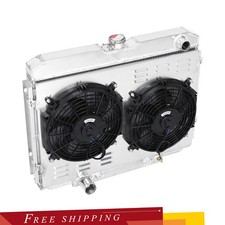 For 1967-1970 Ford Mustang Mercury 68-70 Cougar Xr7 V8 3 Row Radiatorshroud Fan