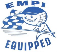 Empi Equipped Decal Vw Bug Bus Ghia