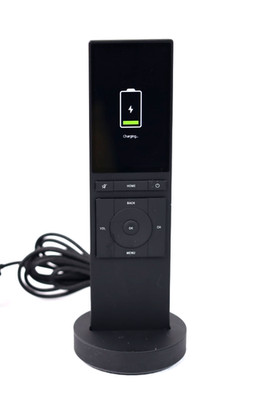 Control4 NEEO Smart Remote NE-RMT w Charging Base & Power Adapter Black w278