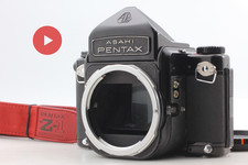Excellent 5 Pentax 6x7 Eye Level Mirror Up Film Camera Body From JAPAN 817403