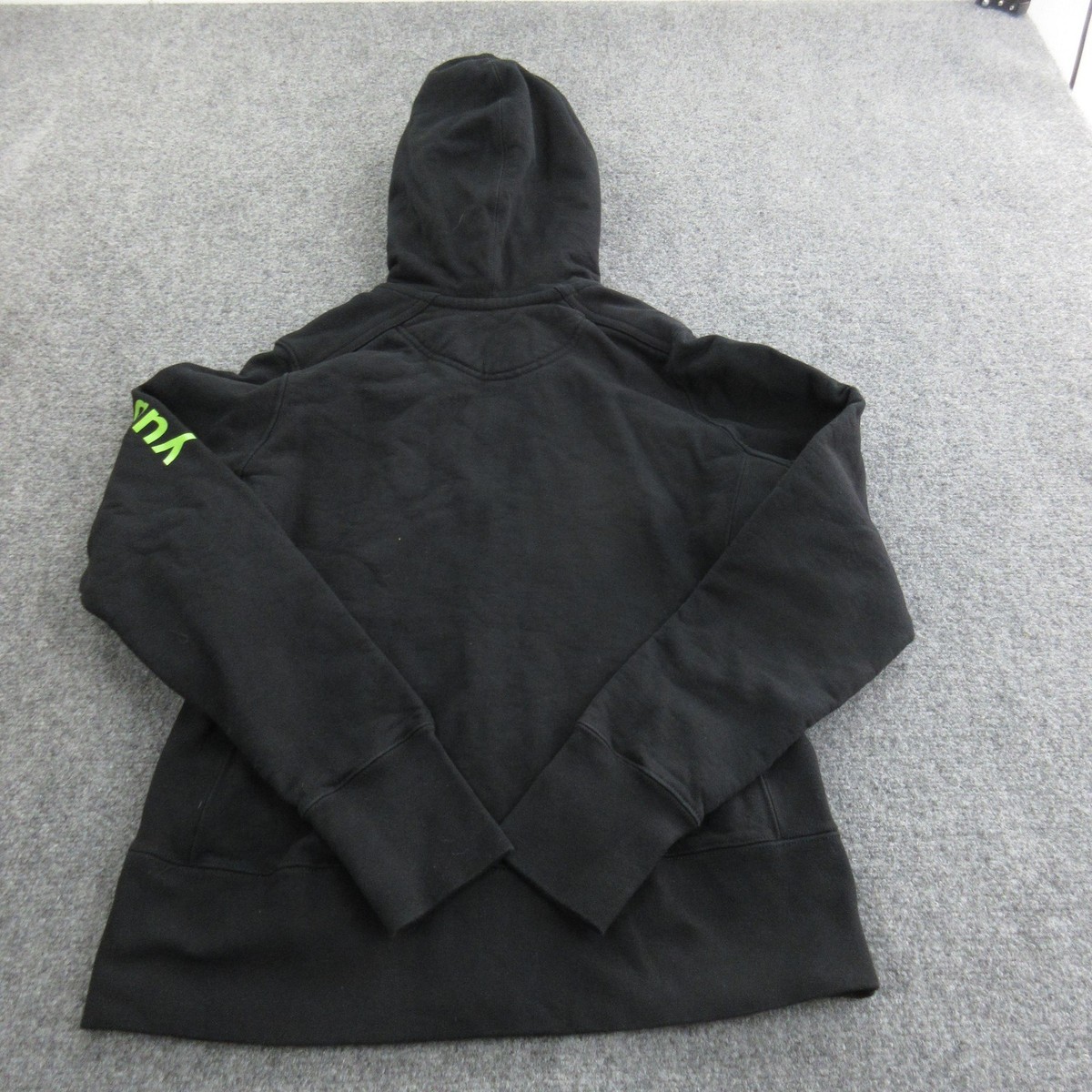 American Giant Hoodie Sweatshirt Womens Medium Black Full Zip Made