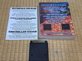 FANMADE Vectopia Vectrex Game Cartridge Lightship Trakkers, Vectorpolis 500