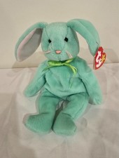 Ty Hippity the Green Bunny Plush Toy 1996