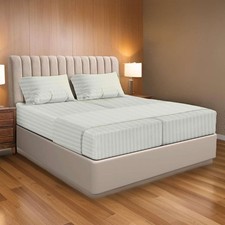 100 Egyptian Cotton Split King Sheets Sets for Adjustable Bed 5 Piece, Fits