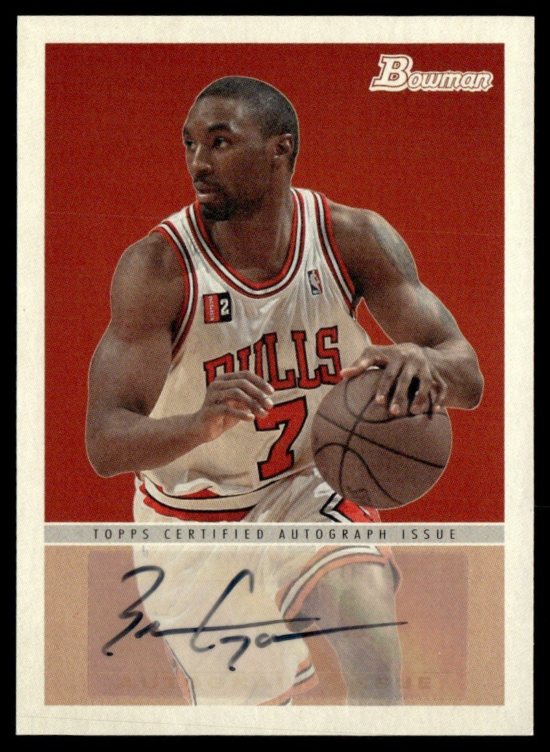 2009-10 Bowman Auto Ben Gordon #48A-BG