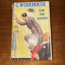 1936 Sam the Sudden P. G. Wodehouse 11th Ed Dust Wrapper