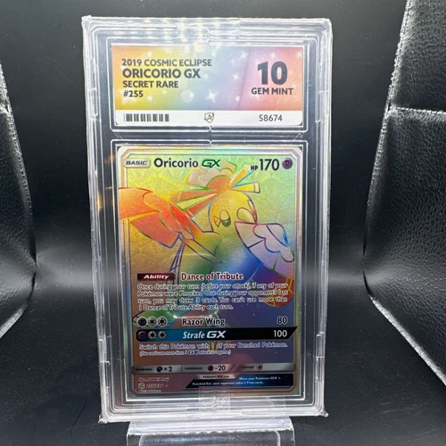 Oricorio GX 255/236 ACE graded card