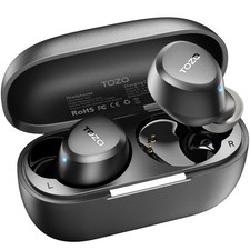 TOZO A1 Wireless Earbuds Bluetooth 5.3 Light IPX5 Waterproof Headphones w/Mic
