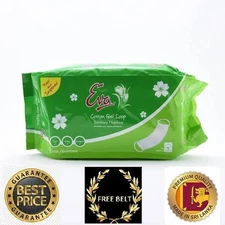 Loop Sanitary Napkin - 10s with Cotton Feel and 1 Free Belt