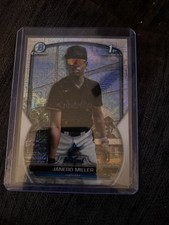 2023 Bowman Chrome 1st Bowman Mojo Refractor Janero Miller #BCP-184 Marlins
