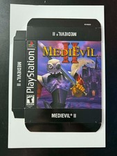 Rare PlayStation Promotional Display Box MediEvil 2 NOT A GAME