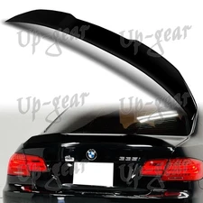 For 2007-2013 BMW 3-Series Coupe E92 W-Power Pearl Black Rear Trunk Lid Spoiler