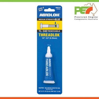 ABRO ABROLOK  Removable Threadlock Blue Medium Strength - .02 OZ./6mL