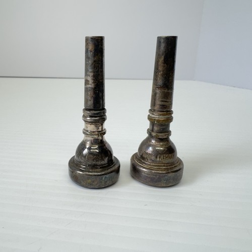 Lot Of 2 Vincent Bach 5C & 7C Trumpet Mouthpiece