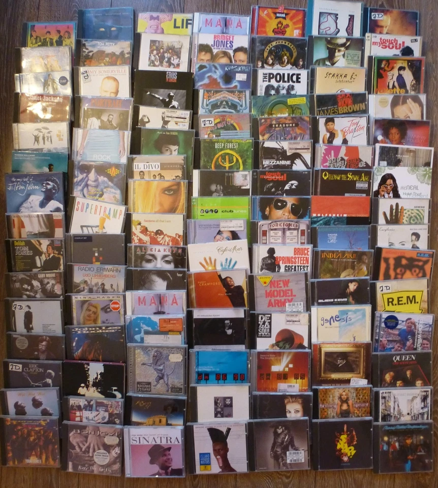 CD Sammlung 226 Stück + 49 Maxi CD Rock Pop R&B Heavy Crossover Stückpreis 0,36€ - Bild 2 von 4