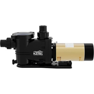 K2 Pumps Pool Pump 1 Hp Self Priming Two Speed 230 Volt Doe Compliant
