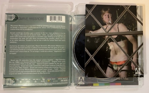 MICROWAVE MASSACRE (1983) Blu-ray + DVD ARROW OOP Booklet Horror Comedy MINT - Picture 7 of 10