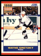 1990-91 Score #353 Wayne Gretzky Los Angeles Kings