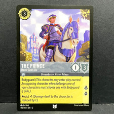 2023 DISNEY LORCANA RISE OF THE FLOODBORN THE PRINCE 195/204 UNCOMMON