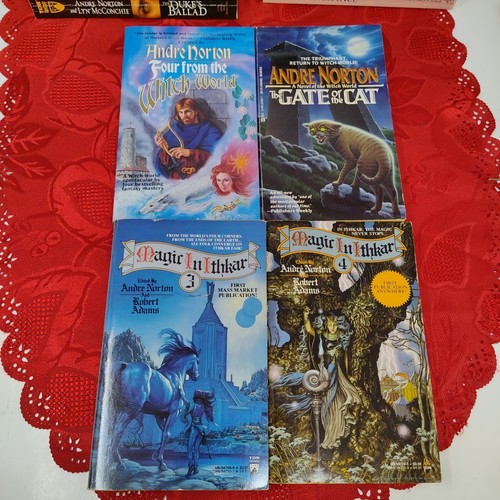 Andre Norton Lot 16 Witch World, Magic In Ithkar, Catfantastic Series PB - Picture 6 of 13