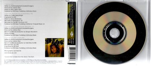 TEXAS - Summer Son / Don't you want me [Single CD][Ungespielt - MINT] - Bild 2 von 3