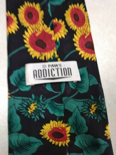 Garfield Paws Addiction Sunflower Men's Necktie - Picture 4 of 8
