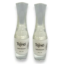 Trind Cuticle Remover .30fl.oz./9ml New; LOT OF 2