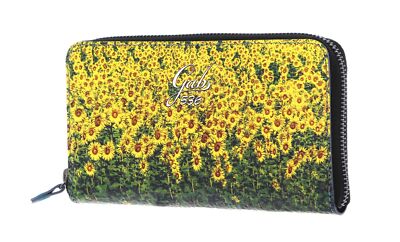Gabs GMONEY17 Zip Around Wallet Geldbörse Girasoli gelb grün Neu