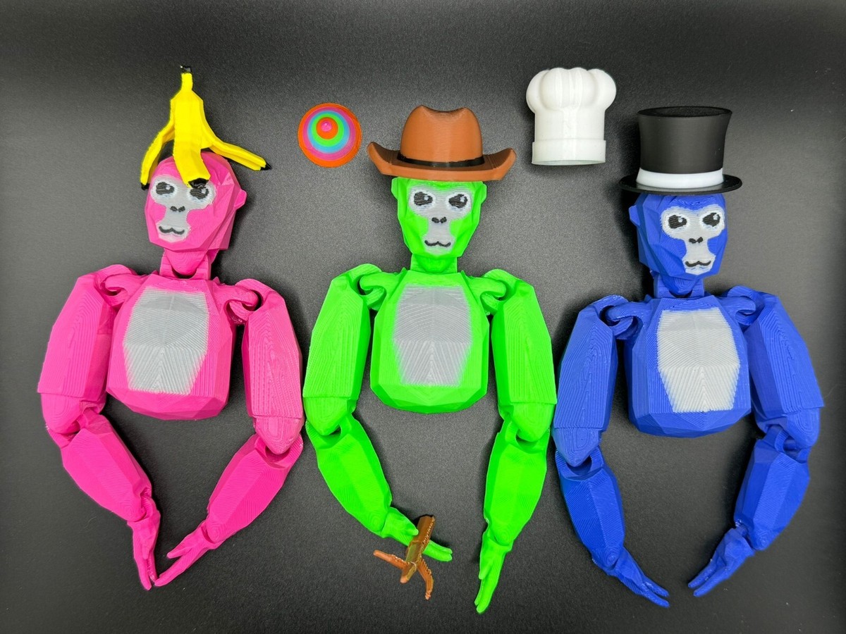 inch Gorilla Tag VR game toy with magnetic accessories =Made in UK=