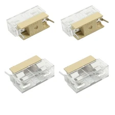 10PCS Panel Mount PCB Fuse Holder Case With Cover For 5x20mm Fuse 250V 6A