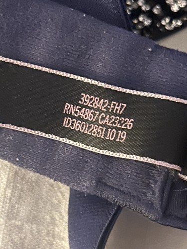 Victoria's Secret Fashion Show Very Sexy crystals Straps embellished bra 32DD - Picture 6 of 14