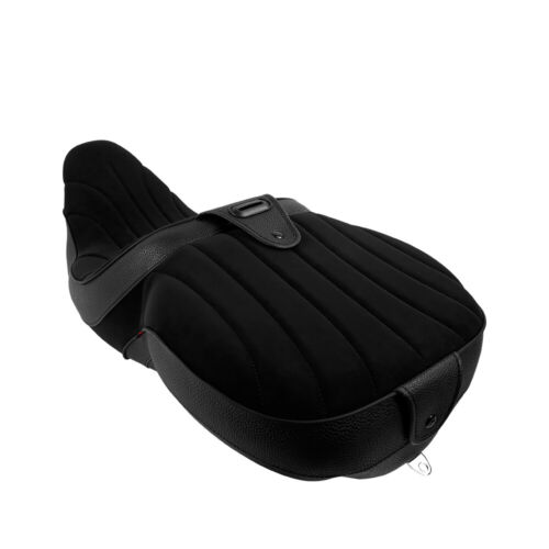 Black Stitch Driver & Passenger Seat For Harley Electra Glide Road Glide 97-07 - Picture 7 of 12