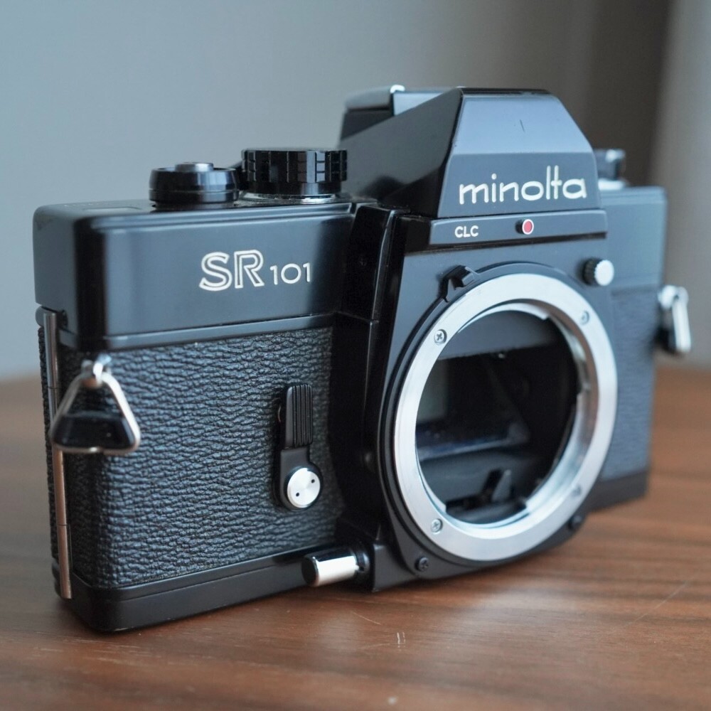 AS IS] Minolta SR101 Black Camera Body Japan A 6914 | eBay