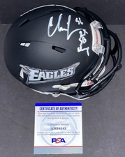 Chris Long Signed Autographed Philadelphia Eagles Custom Mini Helmet PSA/DNA