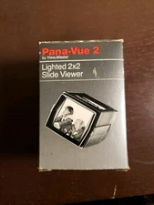 Slide Viewer Pana Vue2 Lighted 2X2 Handheld With Box