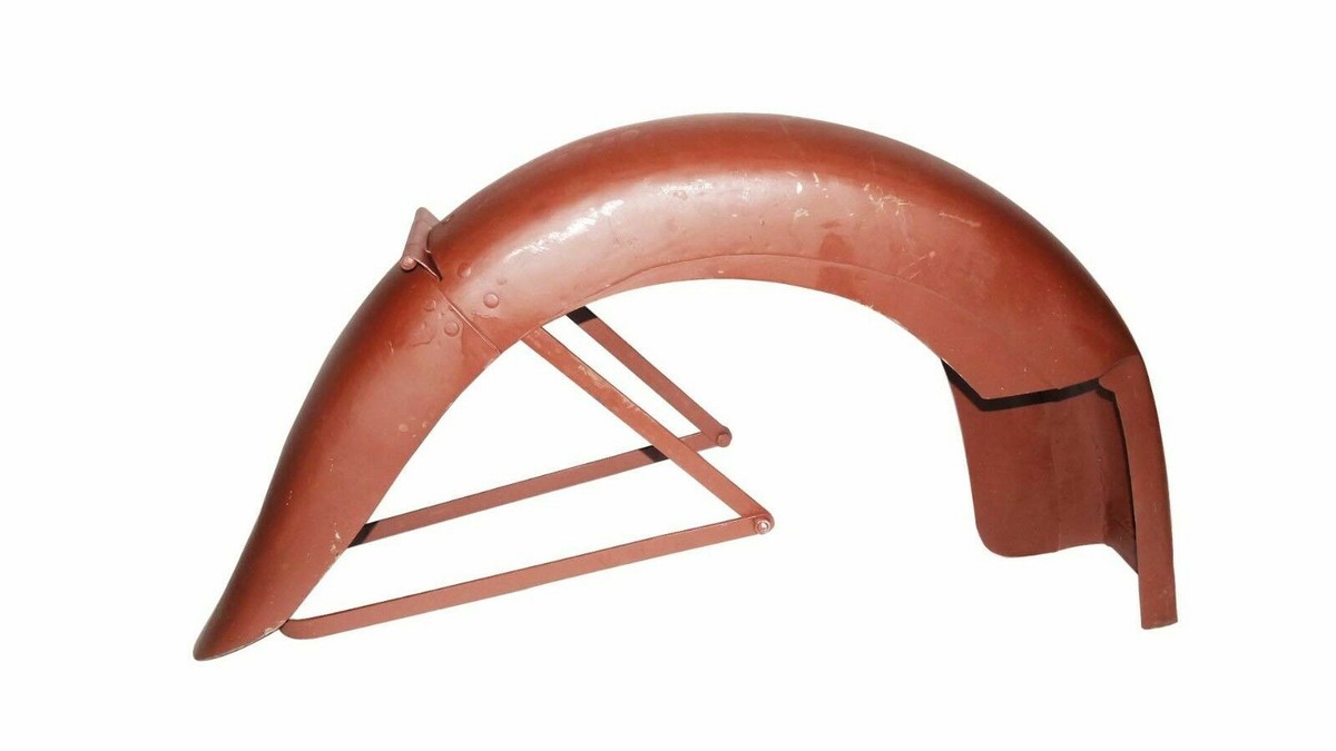 Indian Chief Scout 101 Rear Mudguard Fender 1936-39 Rigid Frame