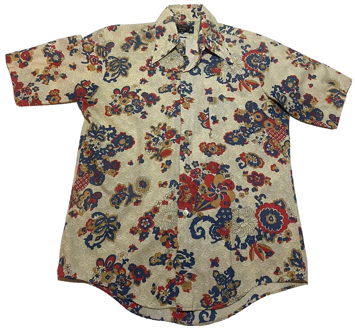 Manga corta Grunge Vintage Casual Shirts for Men