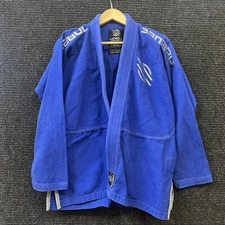 🔥🔥🔥Sanabul Martial Arts Gi Embroidered Uniform Top Jiu Jitsu Size A1 Blue