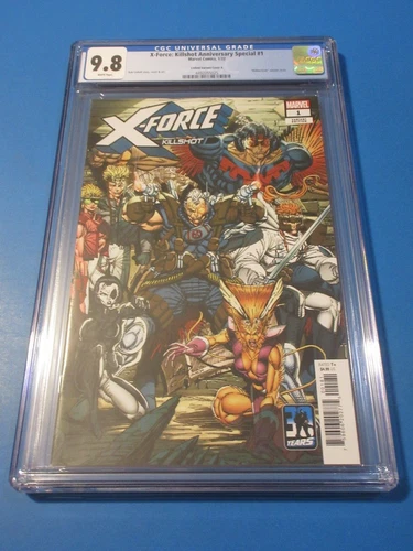 X-Force Killshot Anniversary Special #1 1:100 Liefeld variant CGC 9.8 NM/M