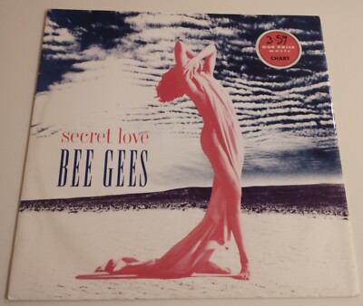 BEE GEES - SECRET LOVE 12''45 RPM VINYL. PLAYS EXCELLENT. WOO14T.