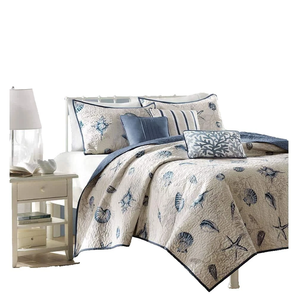 Edredones náutico de microfibra, colchas y cobertores para cunas